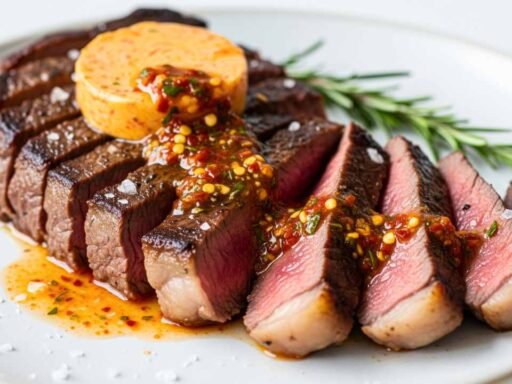 Calabrian Chili Butter Steak Restaurant Finish at Home