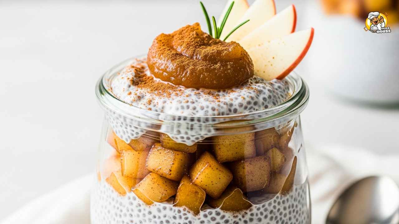 Cinnamon Apple Chia Pudding