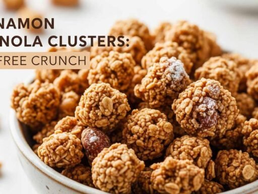 Cinnamon Granola Clusters Oil-Free Crunch