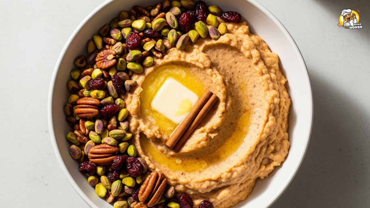Cinnamon Sweet Potato Mash No-Butter Trick