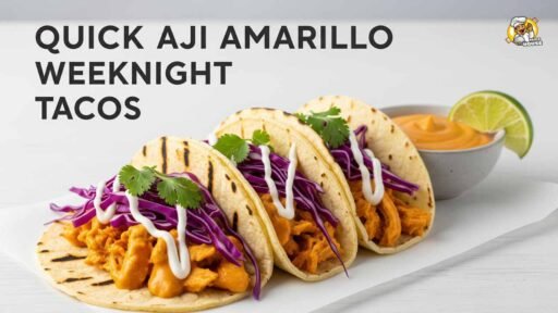 Quick Aji Amarillo Weeknight Tacos
