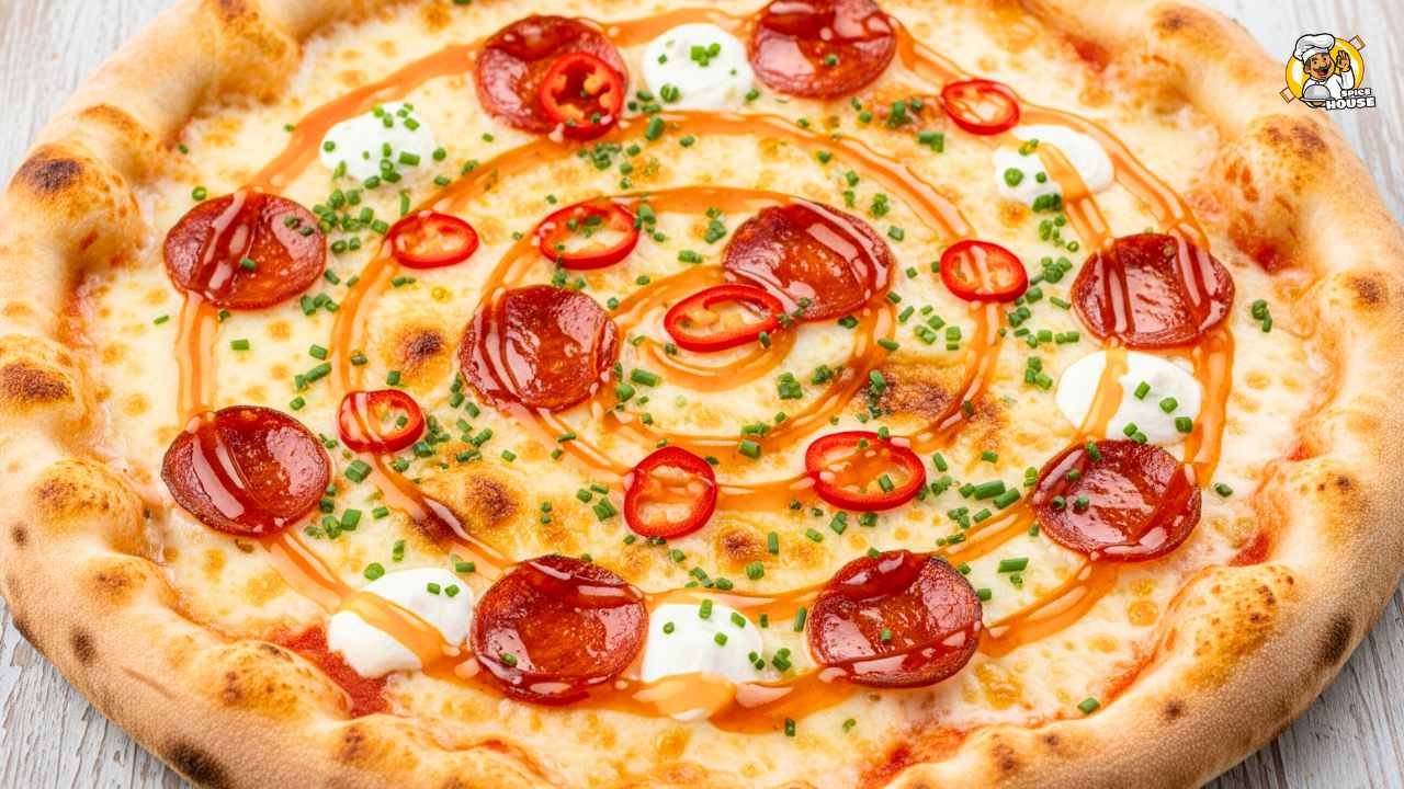 Swicy Hot Honey Pizza Drizzle-First Guide at Home Step By Step Guides