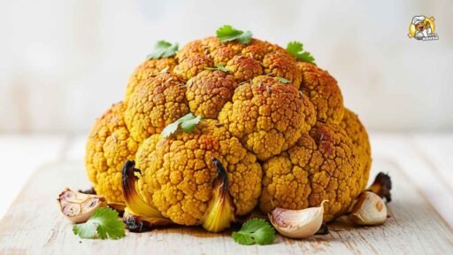 Turmeric Roasted Cauliflower Low-Sodium Flavor