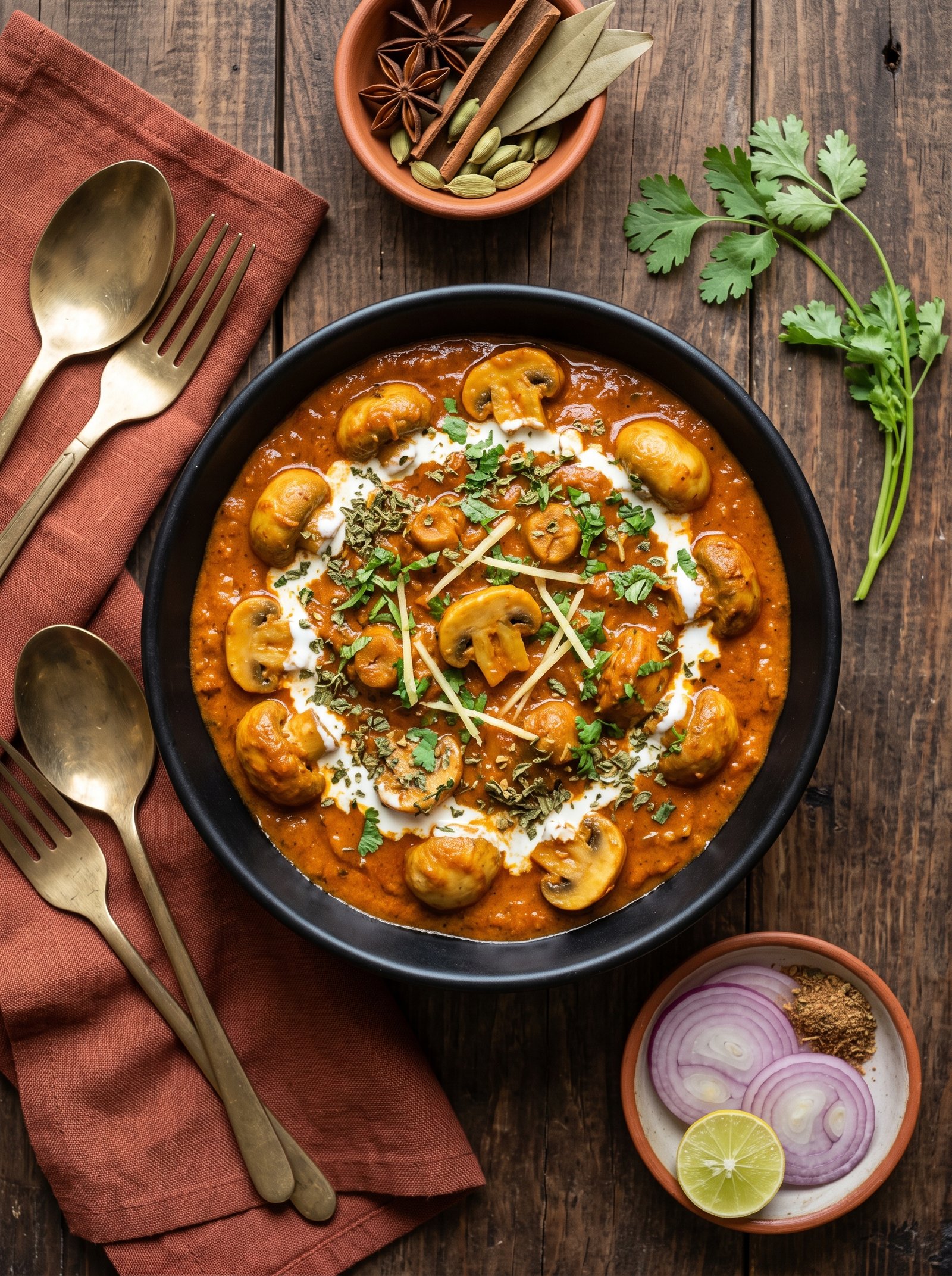 Mushroom Masala